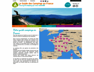camping-enfrance.com screenshot