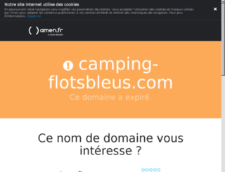 camping-flotsbleus.com screenshot