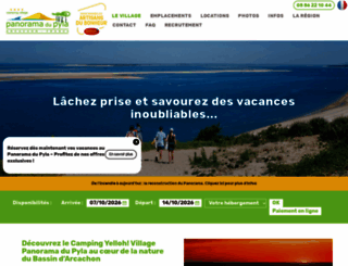camping-panorama.com screenshot