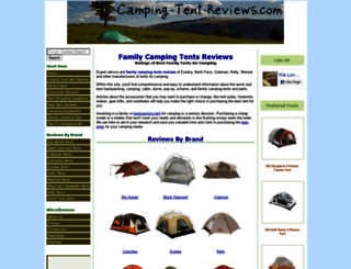 camping-tent-reviews.com screenshot