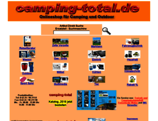 camping-total.de screenshot
