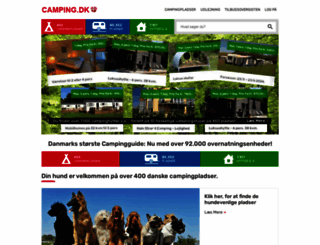 camping.dk screenshot