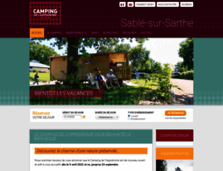 camping.sablesursarthe.fr screenshot