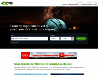 campingauquebec.com screenshot