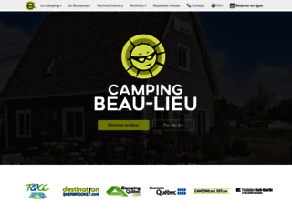 campingbeau-lieu.com screenshot