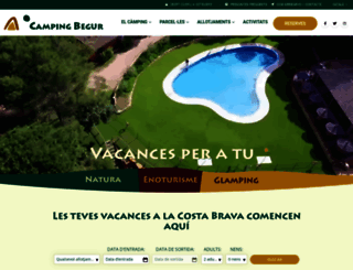 campingbegur.com screenshot