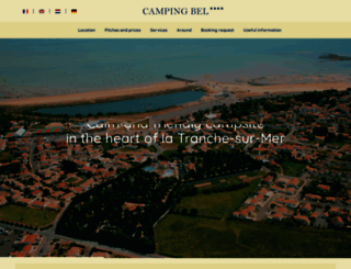 campingbel.com screenshot