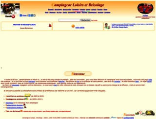 campingcar-bricoloisirs.net screenshot