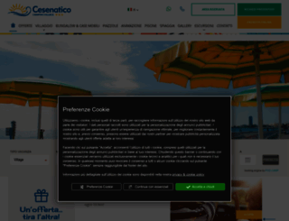 campingcesenatico.com screenshot