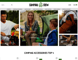 campingcrew.com.au screenshot