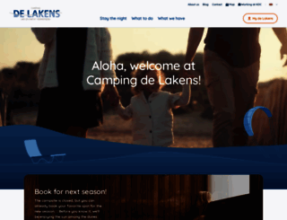 campingdelakens.com screenshot