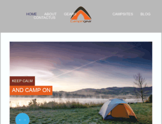 campingear.in screenshot
