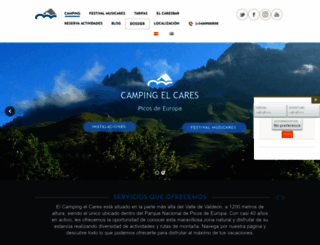 campingelcarespicosdeeuropa.com screenshot