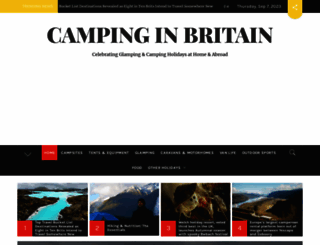 campinginbritain.co.uk screenshot