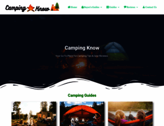 campingknow.com screenshot
