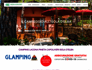 campinglaconapineta.com screenshot
