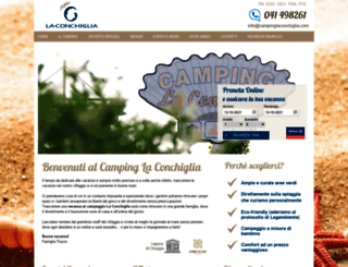 campinglaconchiglia.com screenshot