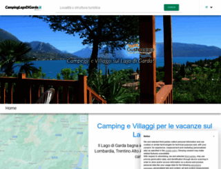 campinglagodigarda.it screenshot