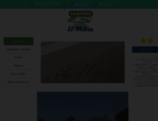 campinglemerin.com screenshot
