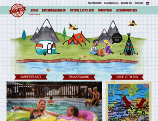 campingletniden.com screenshot
