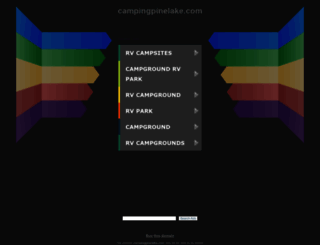 campingpinelake.com screenshot
