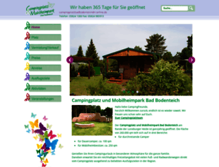 campingplatz-bodenteich.de screenshot