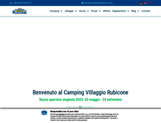 campingrubicone.com screenshot