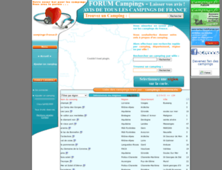 campings-france.fr screenshot