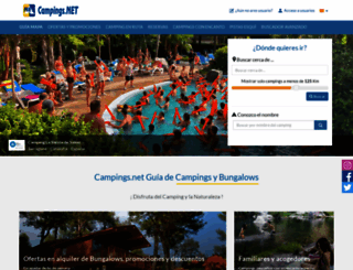 campings.net screenshot
