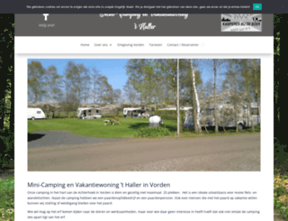 campingt-haller.nl screenshot