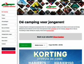 campingterpstra.nl screenshot