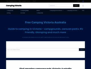 campingvictoria.com screenshot
