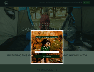 campingwithdogs.com screenshot