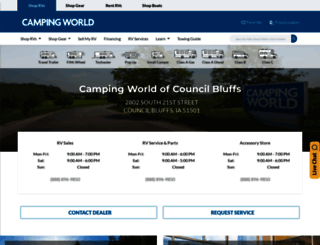 campingworldofomaha.com screenshot