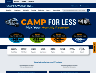 campingworldrv.com screenshot