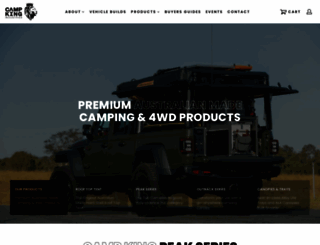 campkingindustries.com.au screenshot