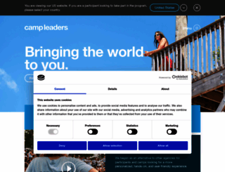 campleaders.com screenshot