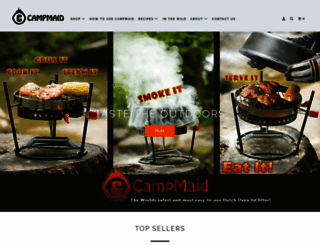 campmaid.com screenshot