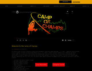 campofchampsmn.com screenshot