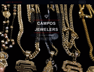 camposjewelers.com screenshot