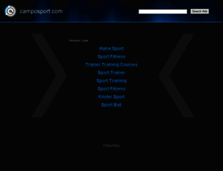 camposport.com screenshot