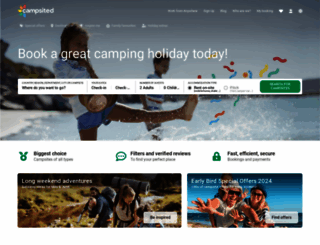 campsited.com screenshot