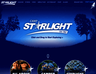 campstarlight.com screenshot