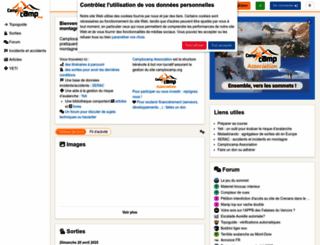 camptocamp.org screenshot