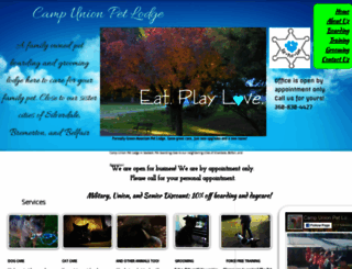 campunionpetlodge.com screenshot