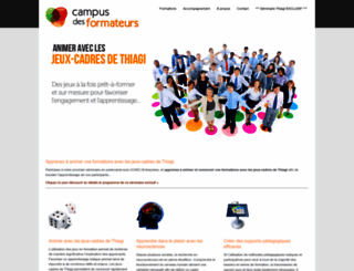 campus-formateurs.com screenshot