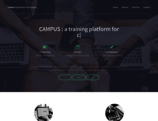 campus.coursepark.com screenshot