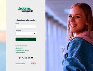 Access campusadams.com. Acceso al Campus Adams - Tu plataforma de ...