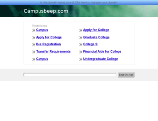 campusbeep.com screenshot