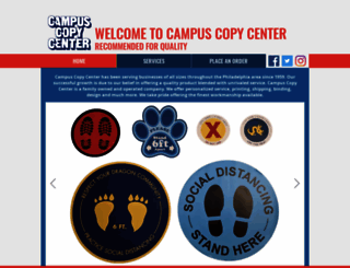 campuscopycenter.com screenshot